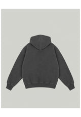 Homeboy Shy Logo Hood Sudadera grey-washed – Vista trasera
