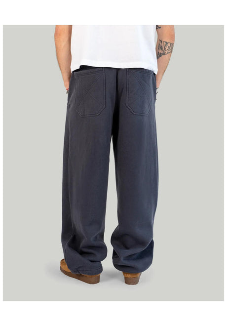 Homeboy Trackie Dacks Pantalón deportivo grey-washed – Vista trasera