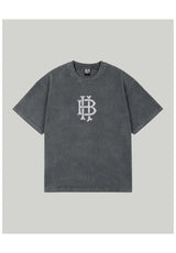 Homeboy Monochrome T-Shirt grey-washed – Front view