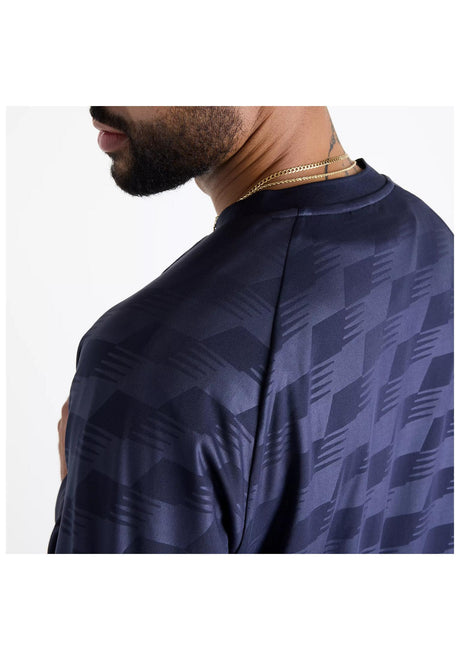 New Balance Numeric Long Sleeve Team Jersey Maglietta a maniche lunghe night – Vista di dettaglio 2