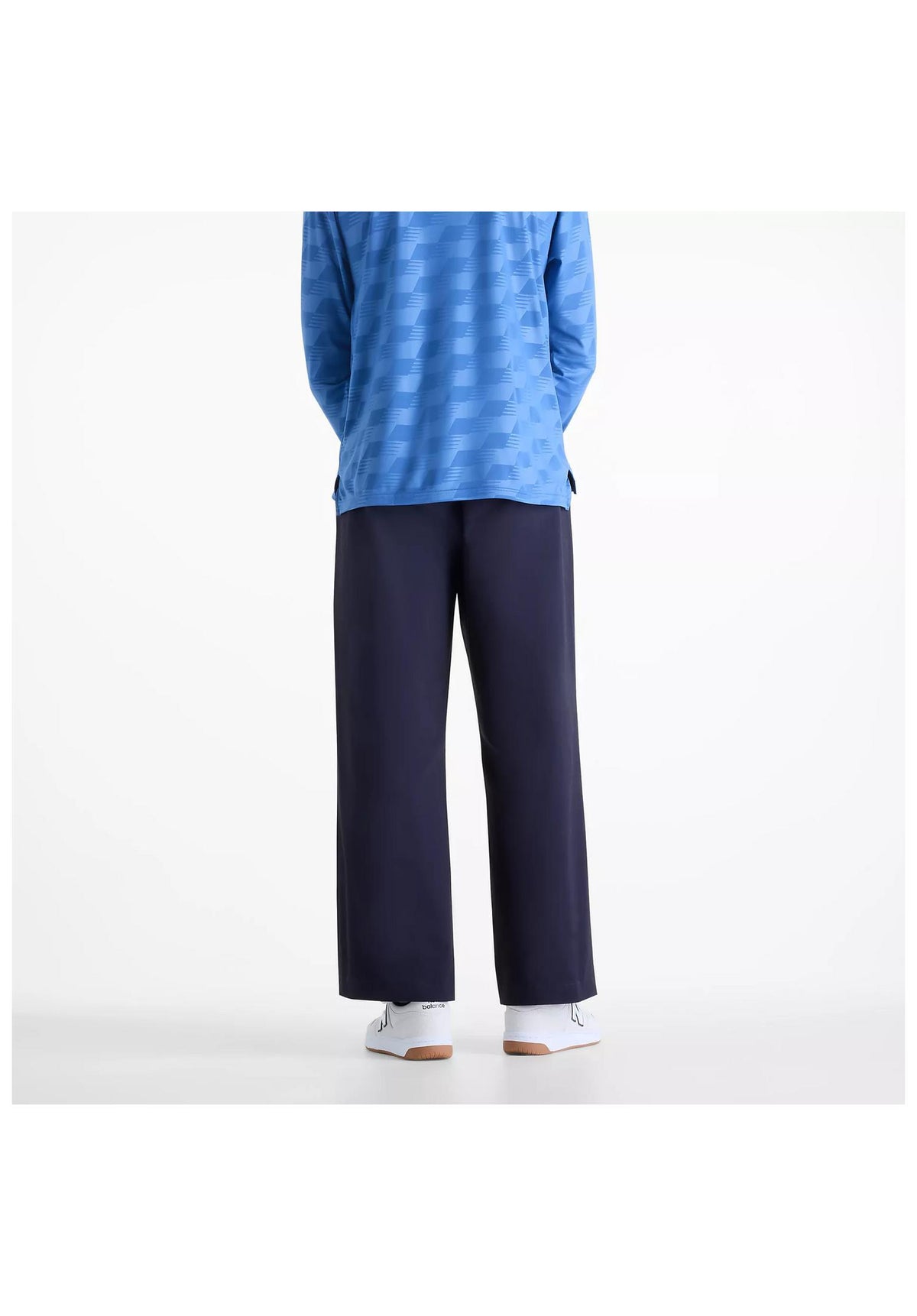 New Balance Numeric Pleated Pant Chino- / Cloth pants navy – Back view