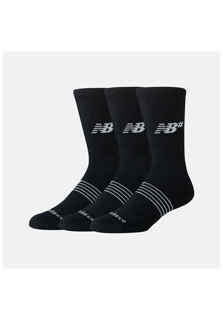 New Balance Numeric Active Numeric Crew Socks 3er Pack Sok black – Vooraanzicht