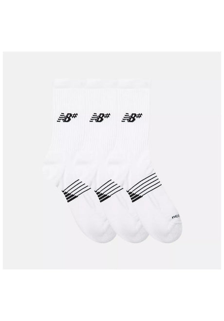 New Balance Numeric Active Numeric Crew Socks 3er Pack Sok white – Achteraanzicht