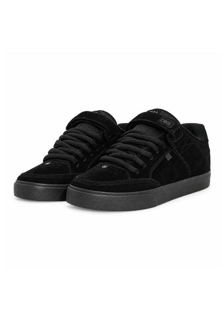 C1RCA 205 Vulc Sustainable Project Mens Shoes black-recycled – Back view