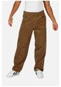 Baggy chocolatebrown-cord Vorderansicht