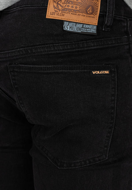 Volcom Solver Denim Jeans blackout – Weergave 5