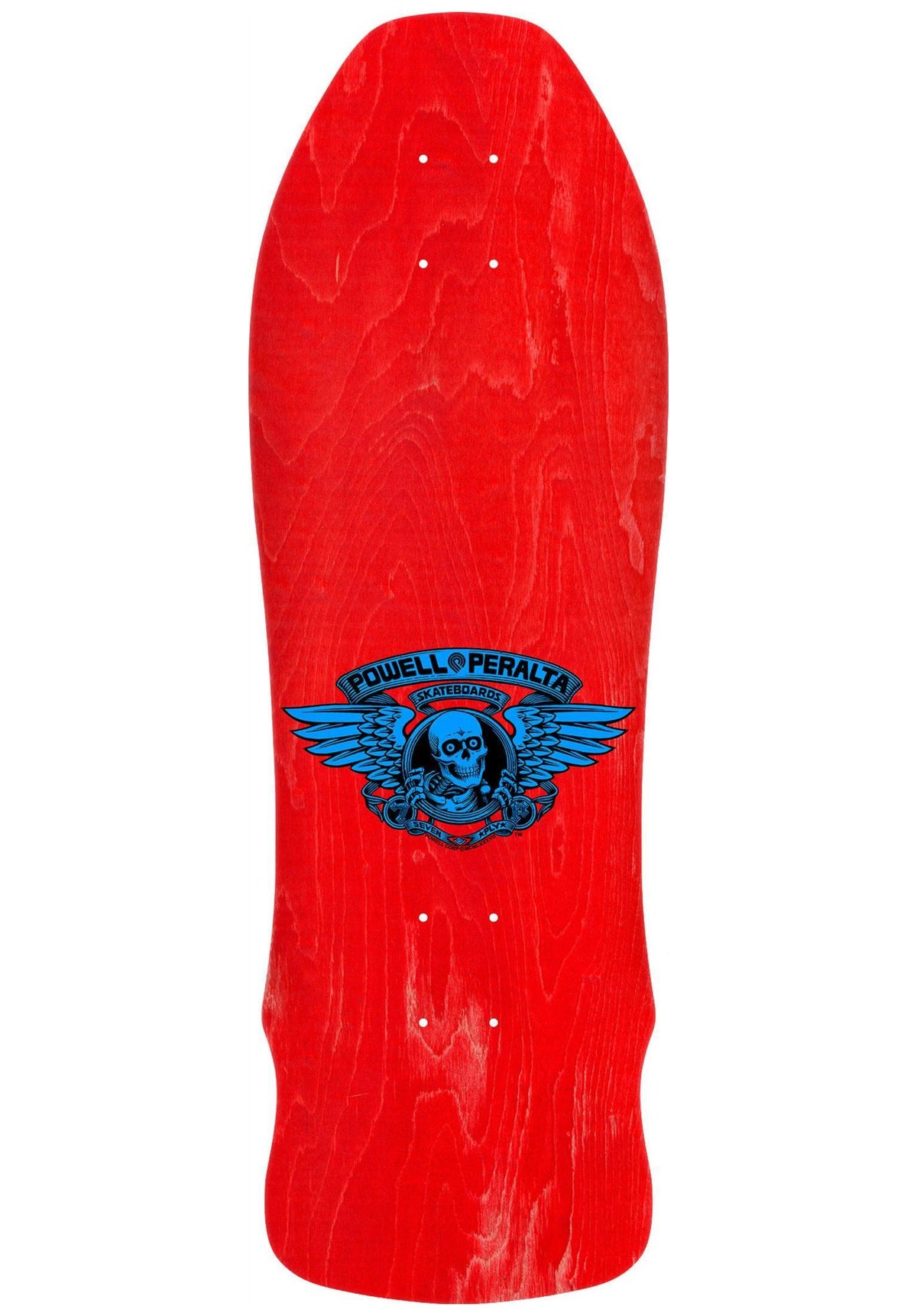 Powell-Peralta Gee Gah Ripper Planche red-foil – Vue de dos