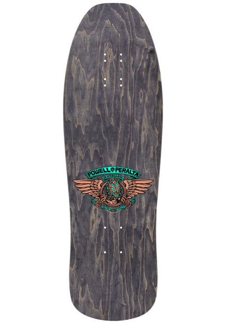 Powell-Peralta Nicky Guerrero Mask Deck white/copper foil – Achteraanzicht