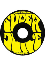 OJ Wheels Super Juice 78A Wiel black-yellow – Vooraanzicht