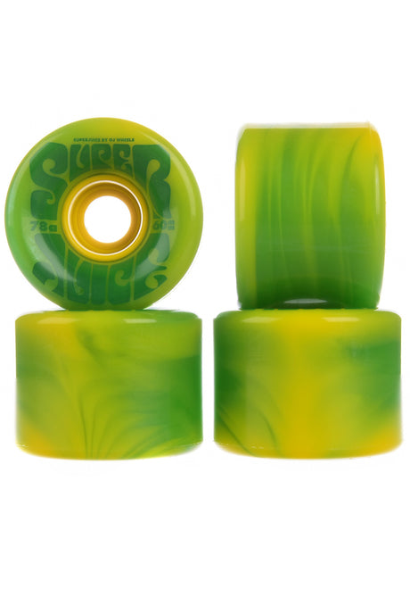 Super Juice 78A green-yellow Rueckenansicht