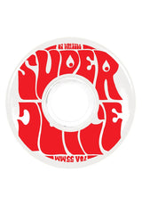 OJ Wheels Mini Super Juice 78a Hjul white-red – Set forfra