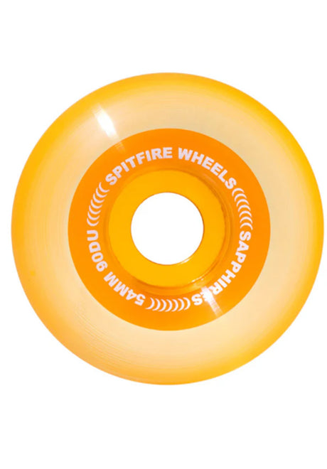 Spitfire Sapphire Soft Cruiser 90A Ruote neon-orange – Vista posteriore