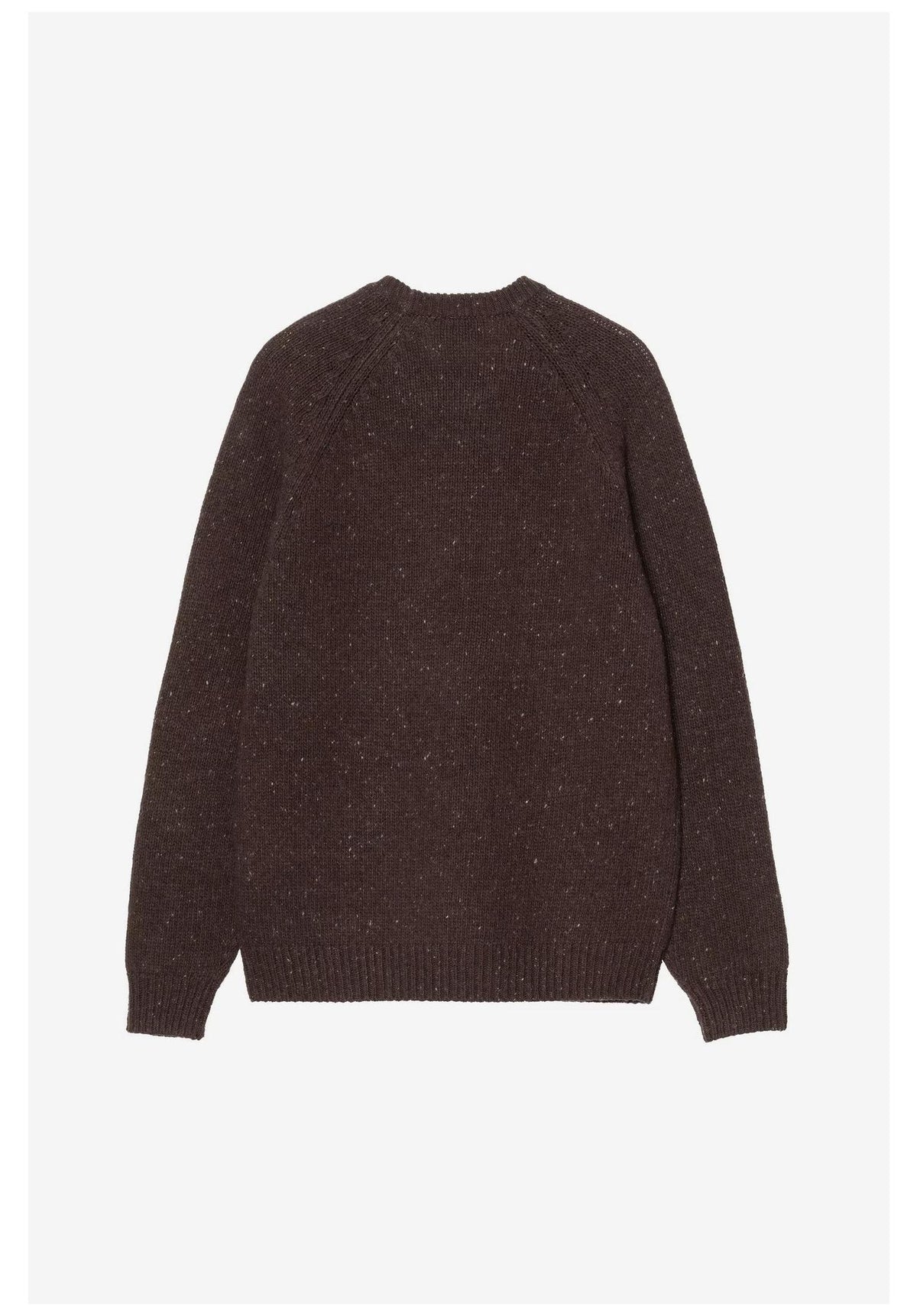 Carhartt WIP Anglistic Sweater Sweater speckled-tobacco – Back view