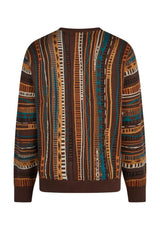 iriedaily Theodore Knit Suéter darkcoffee – Vista trasera