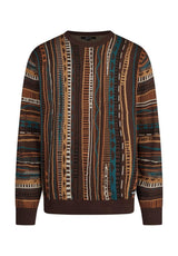 iriedaily Theodore Knit Suéter darkcoffee – Vista frontal
