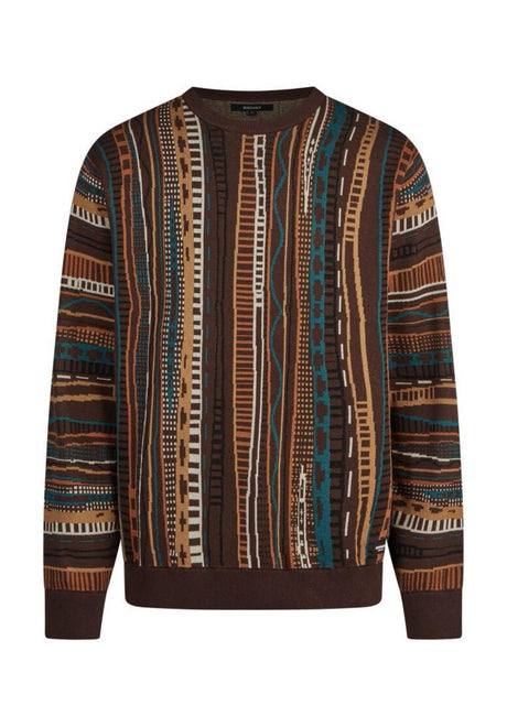 iriedaily Theodore Knit Suéter darkcoffee – Vista frontal