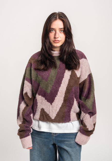 TITUS Marlia Suéter darkberry-multi – Vista 1