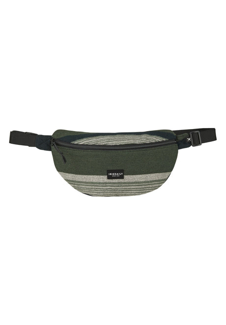 iriedaily Santania Hip-Bag black-olive – Vista frontal