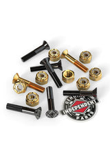 Independent 7/8" Kreuz Visserie black-gold – Vue de face