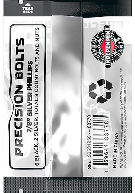 Independent 1" Kreuz Kit di montaggio black-silver – Vista posteriore