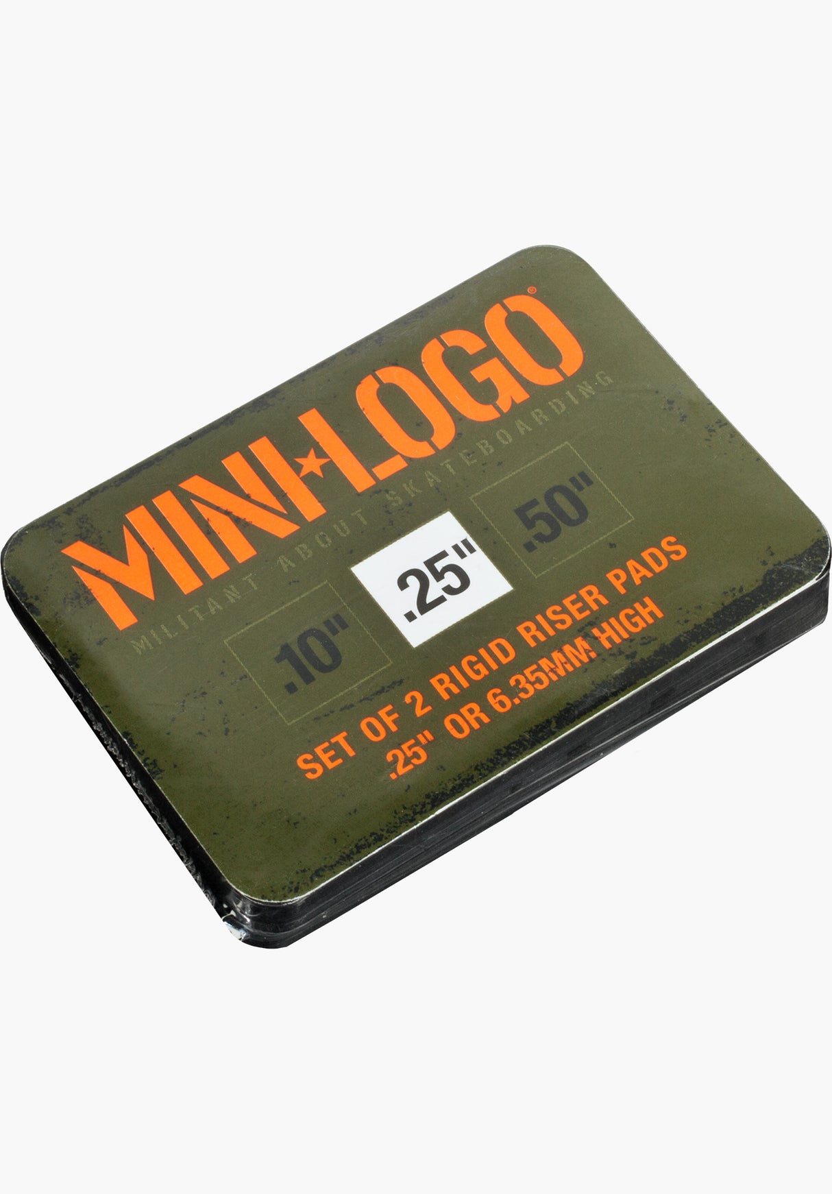 Mini-Logo 1/4' Riser Universal Riser-/Shockpad black – Set bagfra