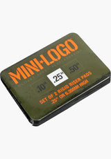 Mini-Logo 1/4' Riser Universal Riser-/Shockpad black – Set bagfra