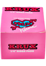 Krux 1/4 Pack Of 6 Riser-/Shockpad silver – Set forfra