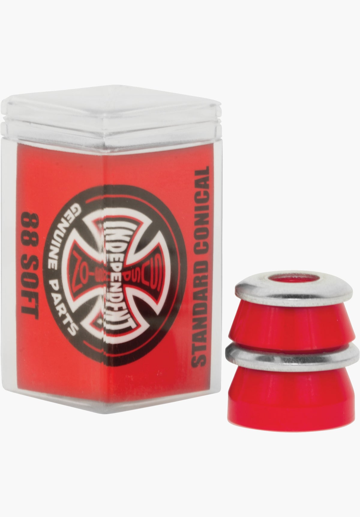 Independent Standard Conical Cushions Soft 88A 4er Bushings red – Detail view 2