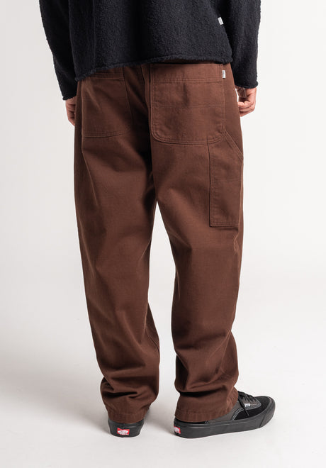 TITUS Regular Chino Chino- / Cloth pants darkbrowndenim-washed – Detail view 1