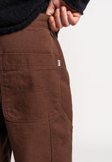 TITUS Regular Chino Pantalón chino darkbrowndenim-washed – Vista de detalle 2