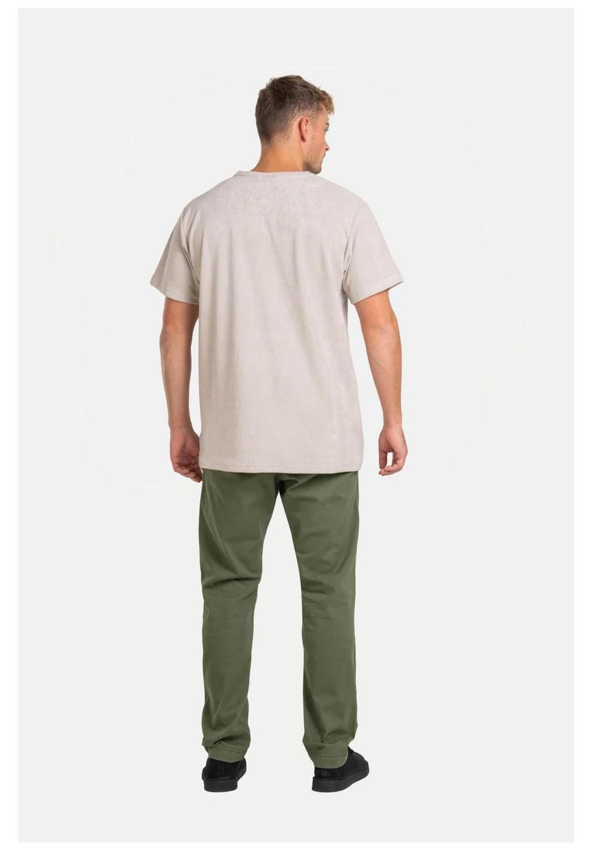 Reell Reflex Loose Chino Pantalone chino/work olivesquare-cord – Vista posteriore