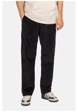 Reell Reflex Loose Chino Pantalon chino / en toile deepblack-squarecord – Vue de face