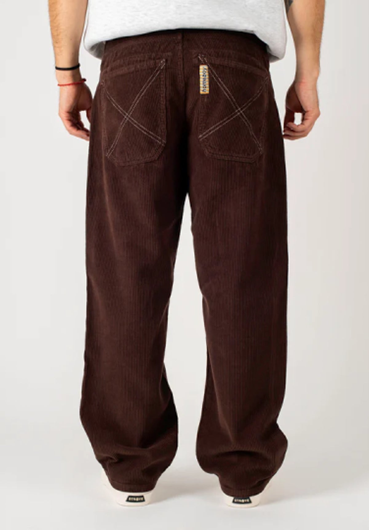 Homeboy X-tra Baggy Cord Chino- / Stofbukser jamesbrown – Set bagfra