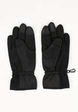 Derek Gloves black Rueckenansicht