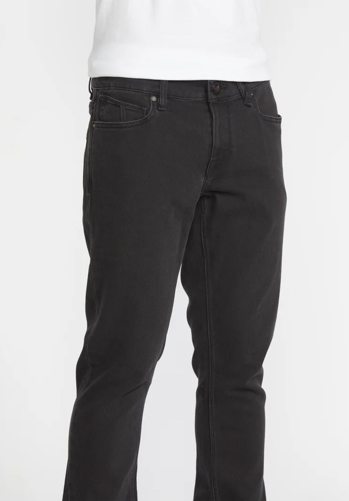 Volcom 2x4 Denim Skinny Jeans blackout – Detaljevisning 2