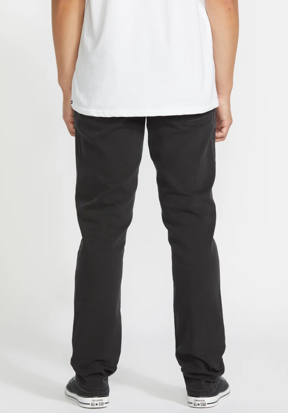 Volcom 2x4 Denim Skinny Jeans blackout – Set bagfra