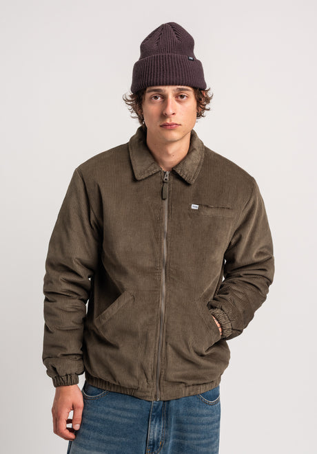 TITUS Sanger Chaqueta de invierno darkolive – Vista trasera