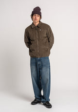 TITUS Sanger Chaqueta de invierno darkolive – Vista lateral