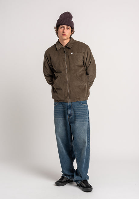 TITUS Sanger Chaqueta de invierno darkolive – Vista lateral