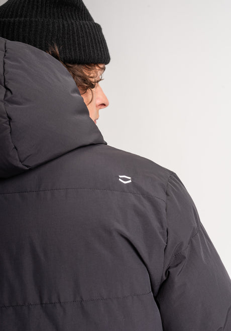 TITUS Puffer Winterjas black – Detailweergave 2