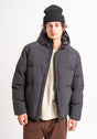 Puffer black Vorderansicht
