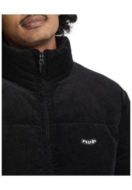 Volcom Walltz Cord Chaqueta de invierno black – Vista inferior