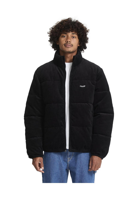 Volcom Walltz Cord Chaqueta de invierno black – Vista frontal