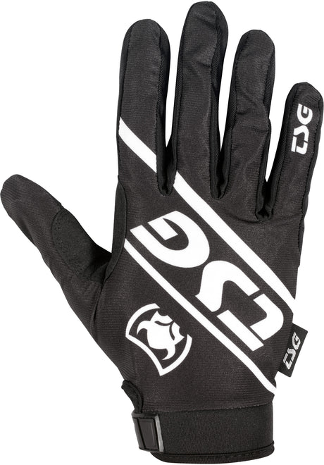 TSG DW Glove Guantes para bicicleta solid black – Vista frontal