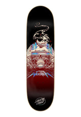 Santa-Cruz Wooten Cyber VX Planche black-red – Vue de face