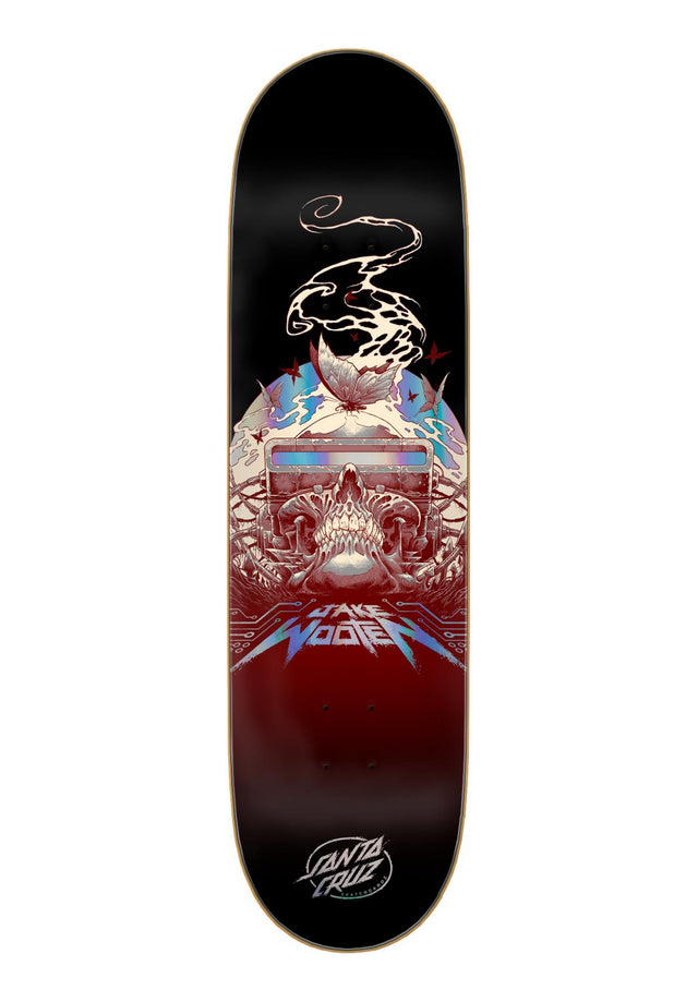 Wooten Cyber VX black-red Vorderansicht