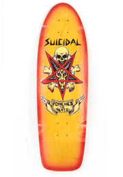 Suicidal Possessed To Skate 70's Classic yellow stain-red fade Vorderansicht
