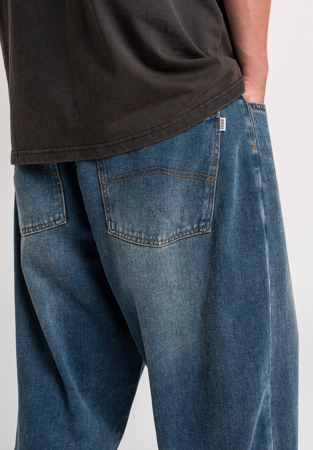 TITUS Boogy Jeans vintage-blue – Vista superior