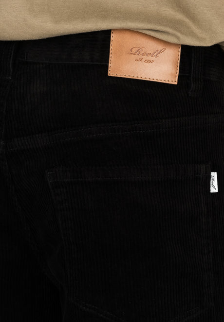 Reell Solid Jeans black-cord – Vista di dettaglio 2