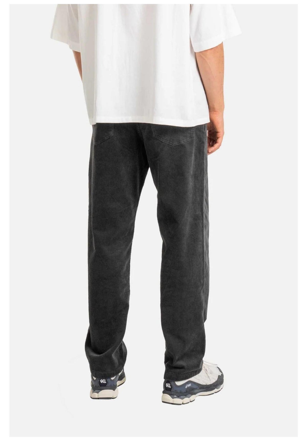 Reell Solid Jeans vulcangrey-cord – Back view